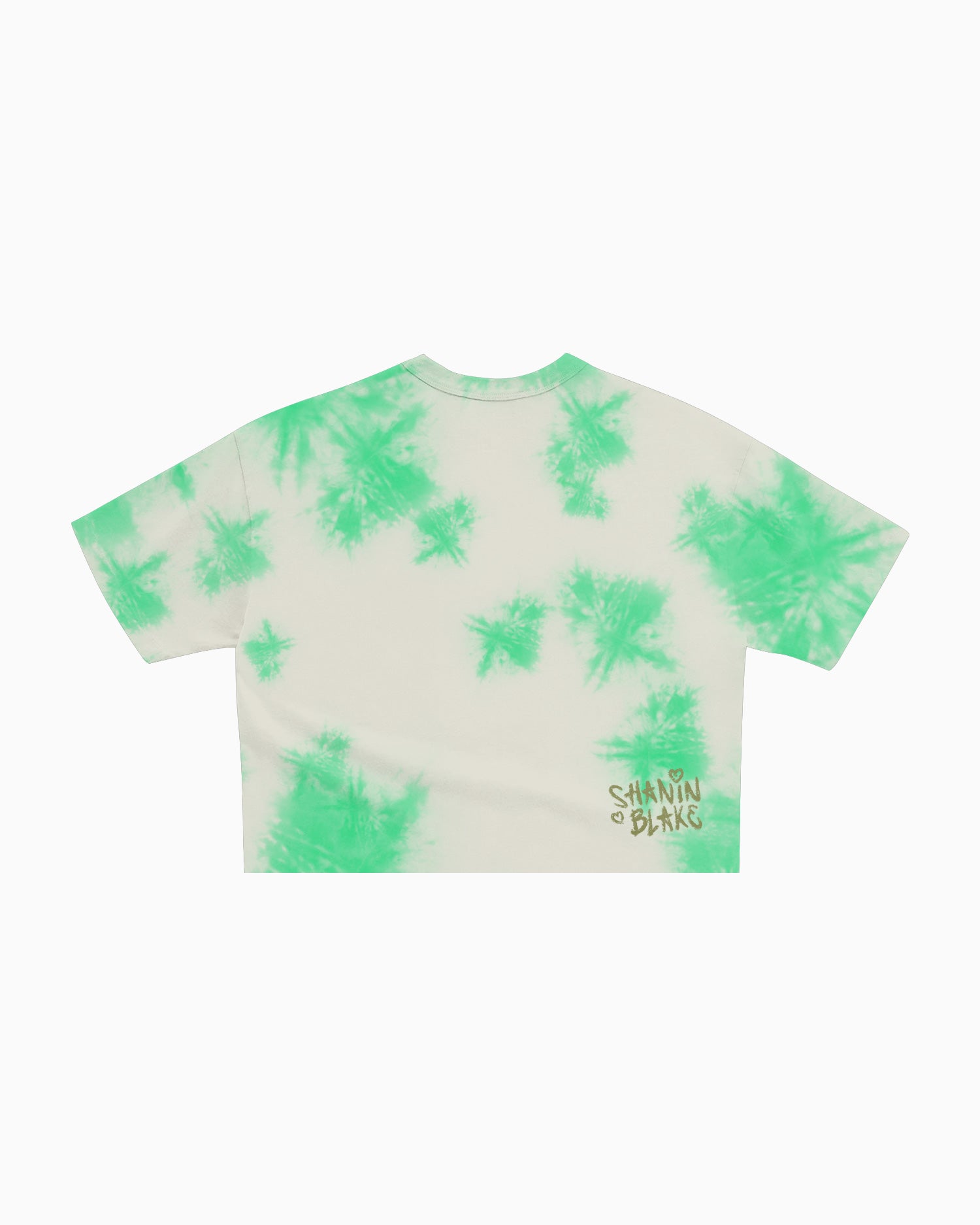 Existential Bliss Crop Tee. Back